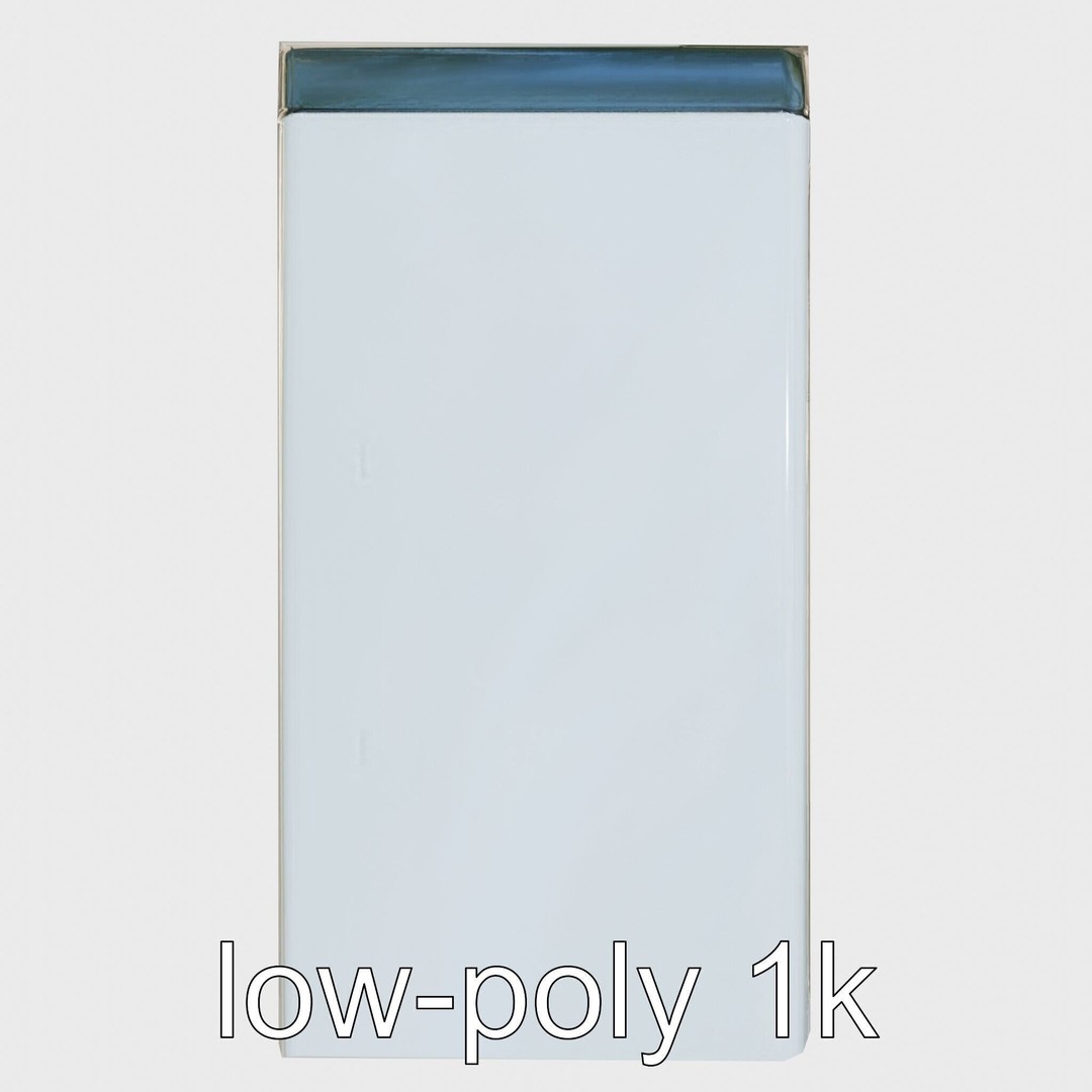 Bionic Refrigerator 3D Model – Low Poly PBR Game Asset, FBX - View 20