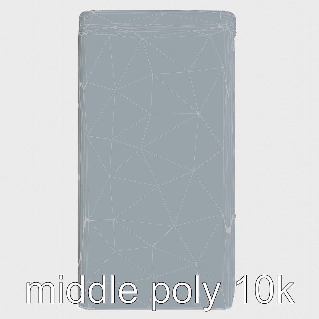 Bionic Refrigerator 3D Model – Low Poly PBR Game Asset, FBX - View 24