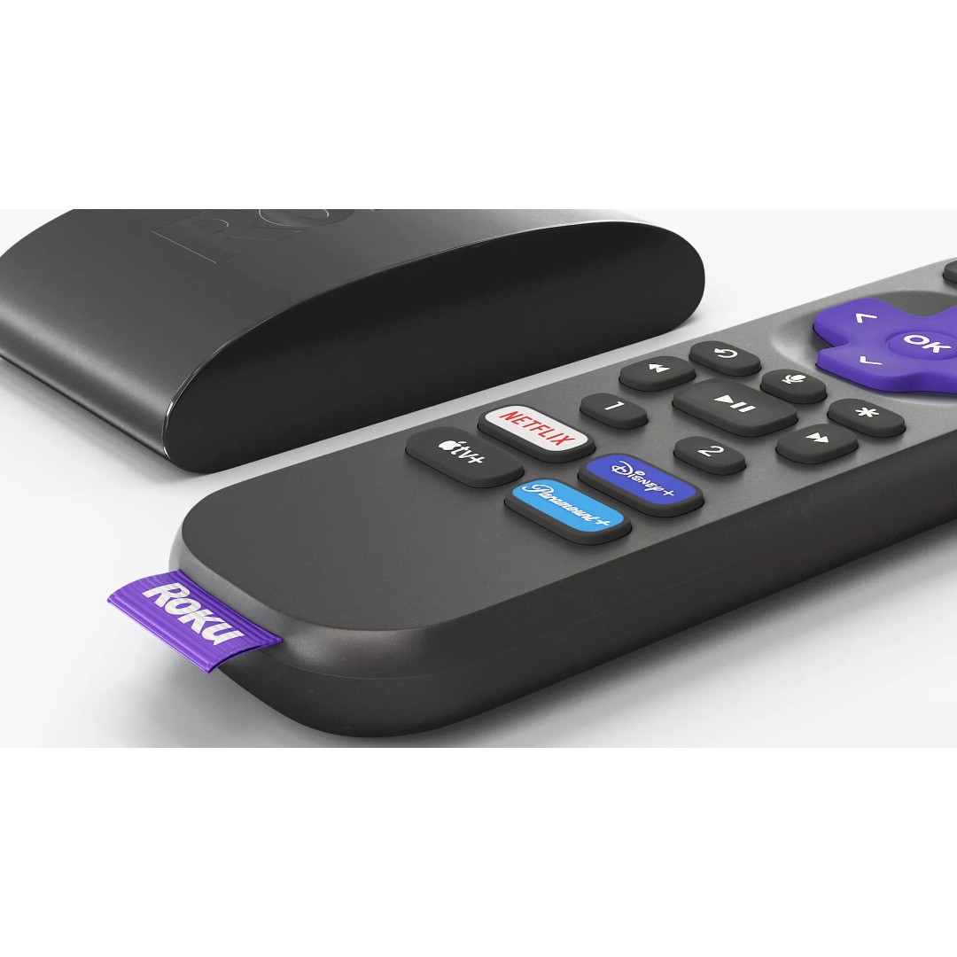 Roku Express 4K Media Device 3D Model – PBR Textured, FBX - View 5