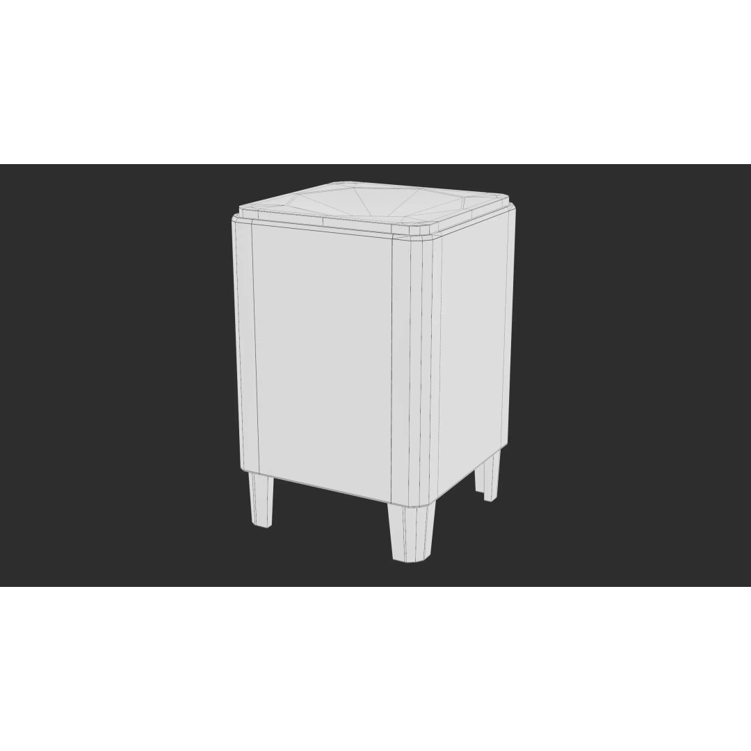 Air Cleaner 3D Model – Low Poly PBR Game Asset, Blender & FBX - View 19