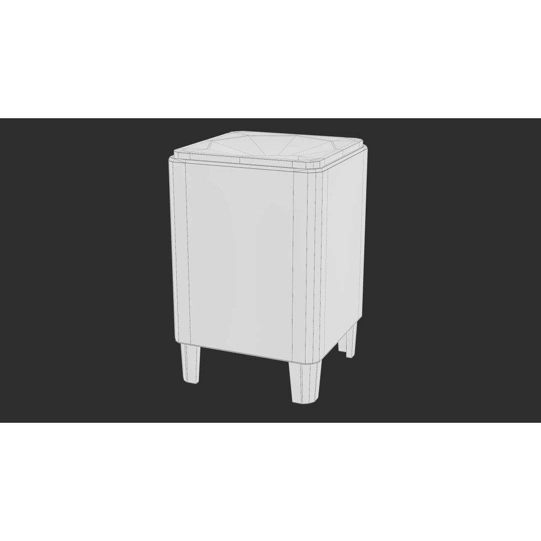Air Cleaner 3D Model – Low Poly PBR Game Asset, Blender & FBX - View 21