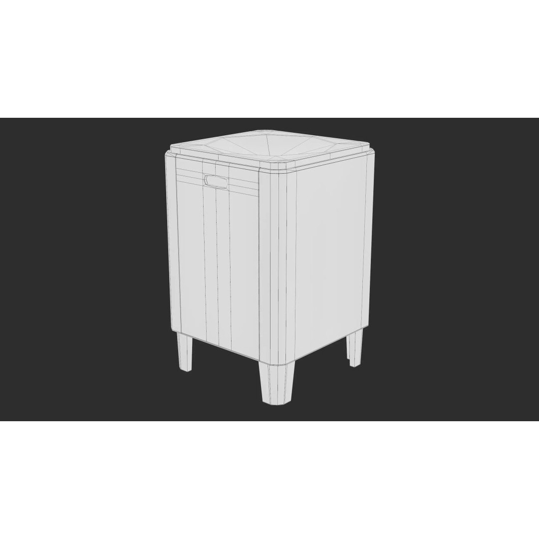 Air Cleaner 3D Model – Low Poly PBR Game Asset, Blender & FBX - View 23