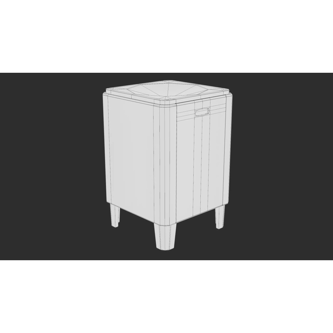 Air Cleaner 3D Model – Low Poly PBR Game Asset, Blender & FBX - View 24