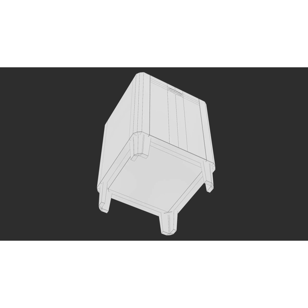 Air Cleaner 3D Model – Low Poly PBR Game Asset, Blender & FBX - View 26