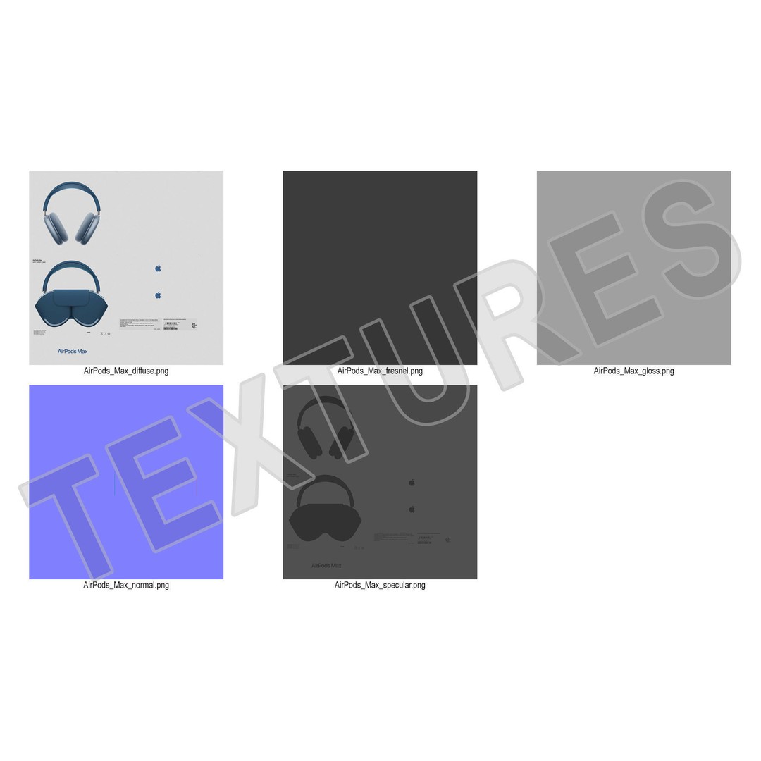 Box AirPods Max 3D Model – High Quality Cardboard Packaging Asset - View 19
