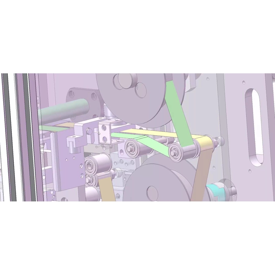 Automatic Insulation Film Sealing Machine 3D Model – Industrial CAD Design, SolidWorks - View 11