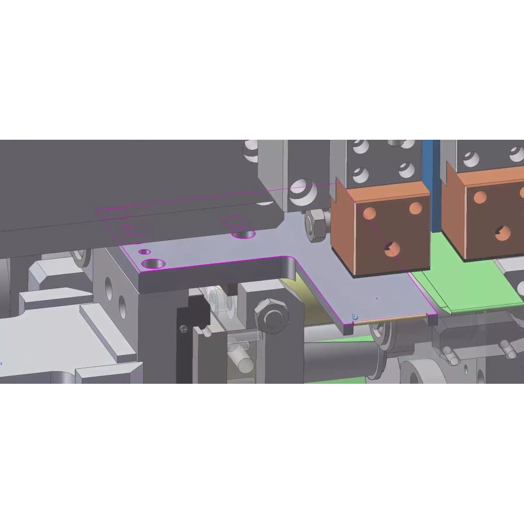 Automatic Insulation Film Sealing Machine 3D Model – Industrial CAD Design, SolidWorks - View 12