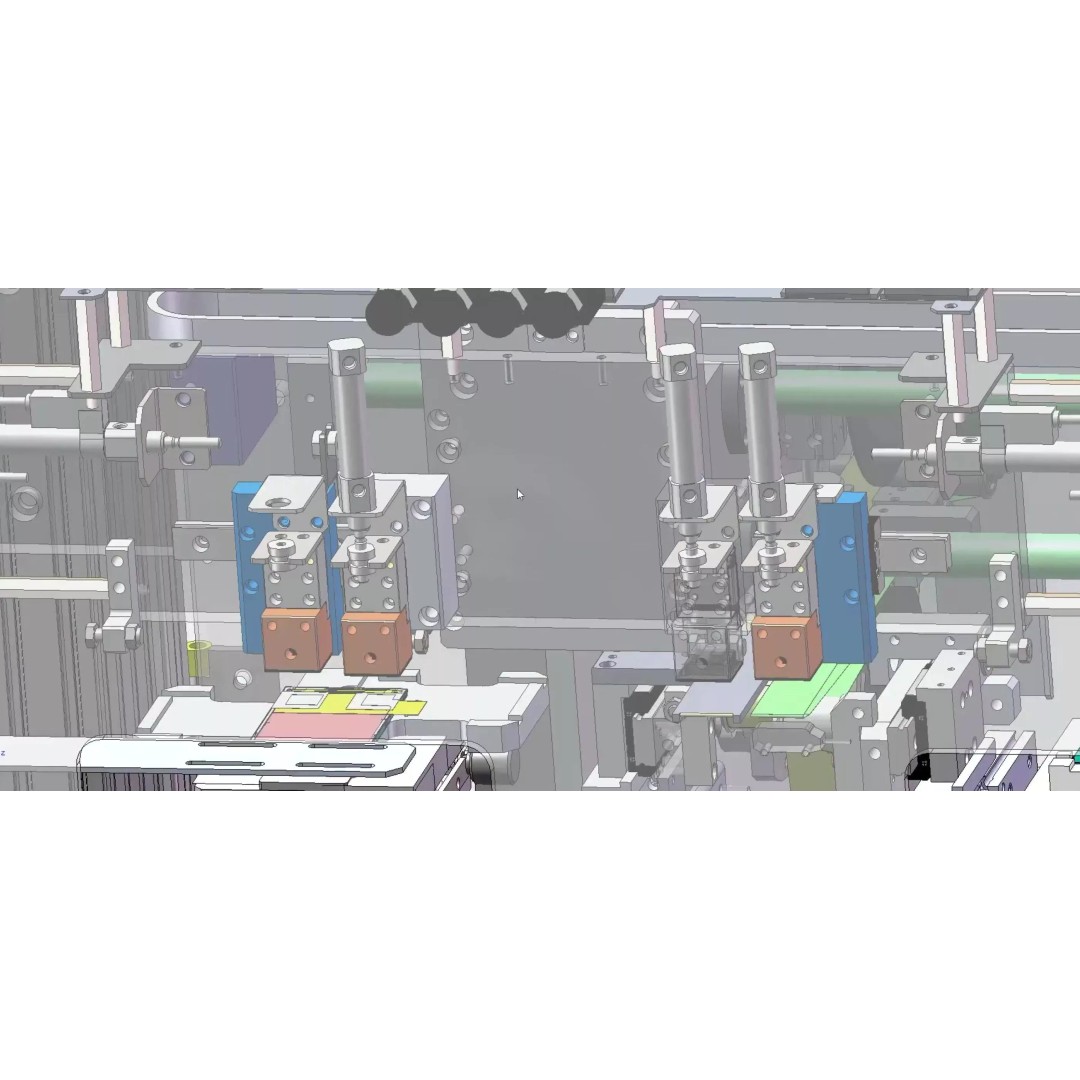 Automatic Insulation Film Sealing Machine 3D Model – Industrial CAD Design, SolidWorks - View 17