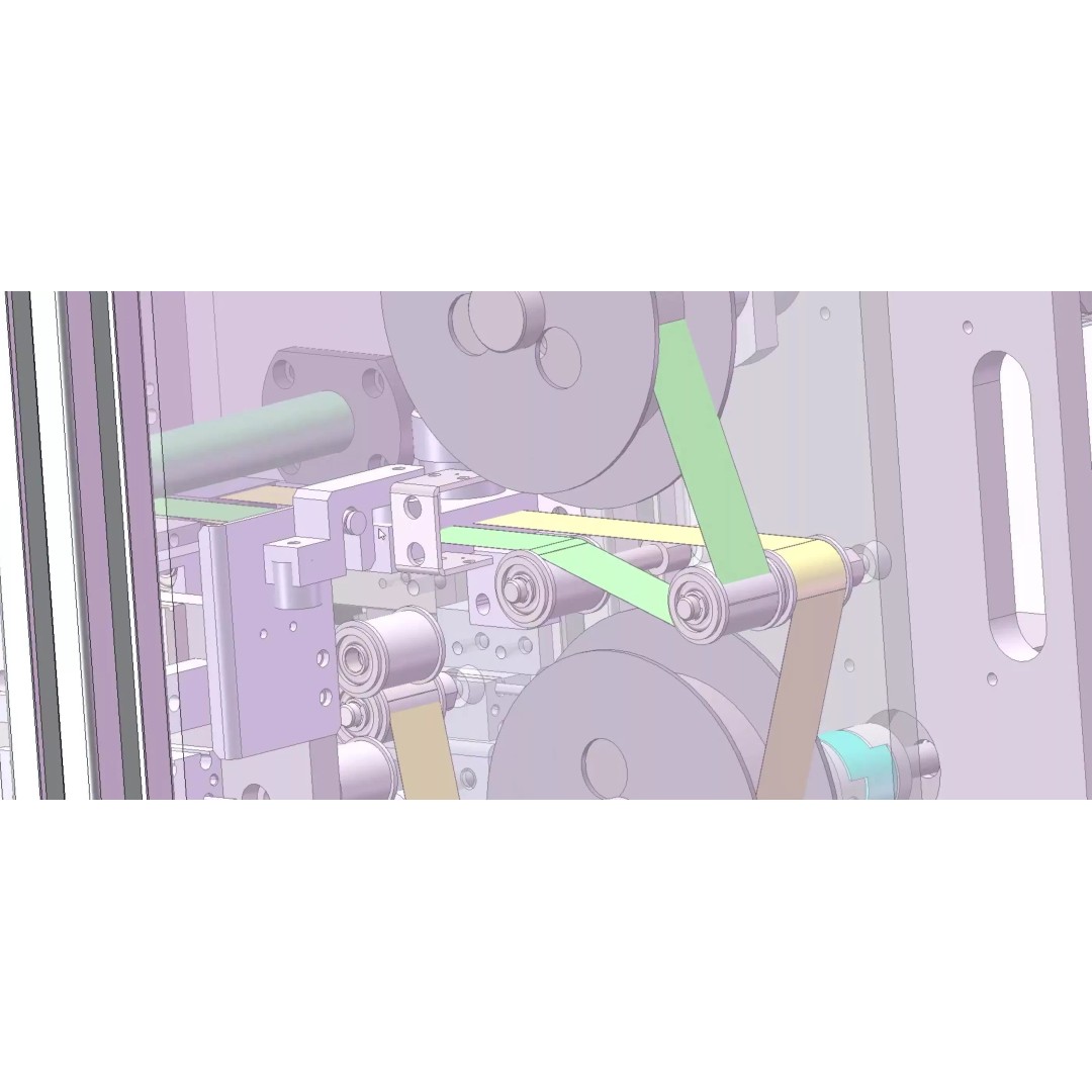 Automatic Insulation Film Sealing Machine 3D Model – Industrial CAD Design, SolidWorks - View 19