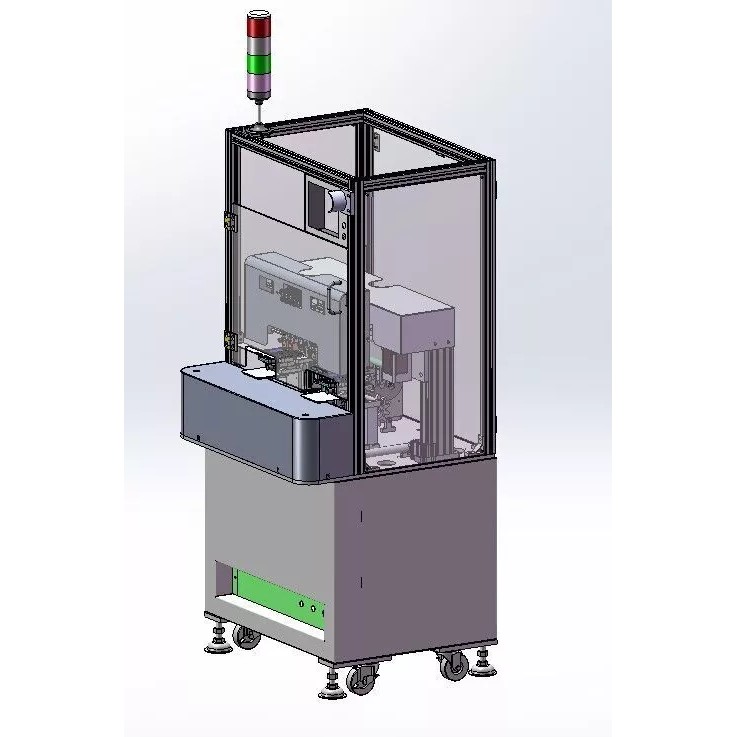 Automatic Insulation Film Sealing Machine 3D Model – Industrial CAD Design, SolidWorks - View 2