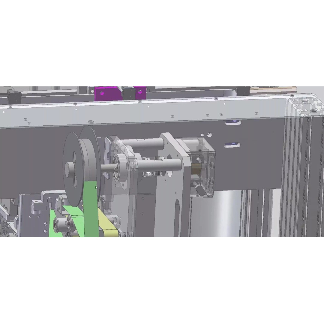 Automatic Insulation Film Sealing Machine 3D Model – Industrial CAD Design, SolidWorks - View 20