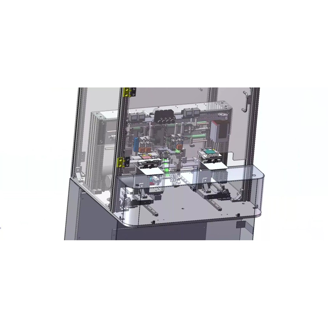 Automatic Insulation Film Sealing Machine 3D Model – Industrial CAD Design, SolidWorks - View 3