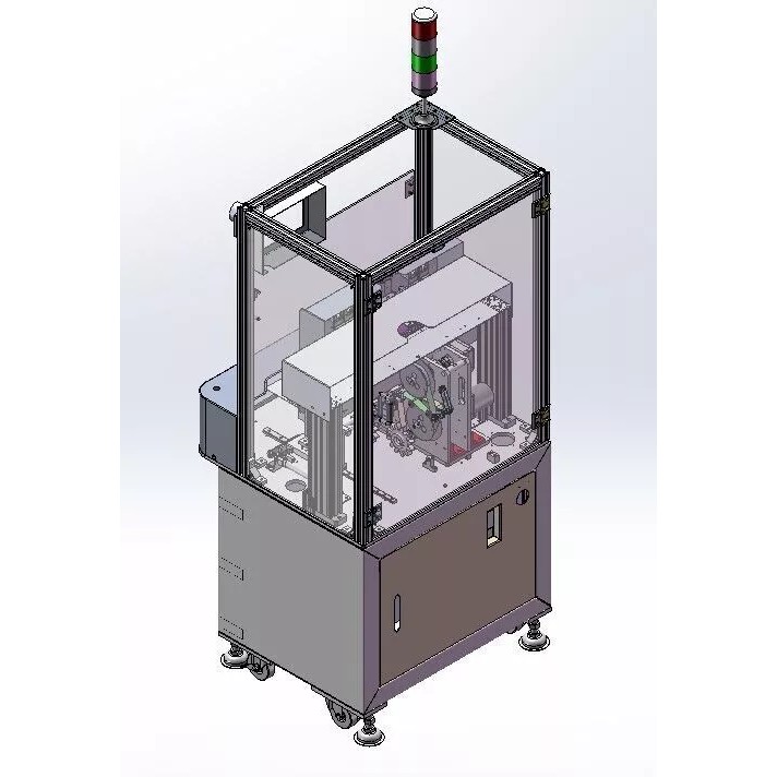 Automatic Insulation Film Sealing Machine 3D Model – Industrial CAD Design, SolidWorks - View 4