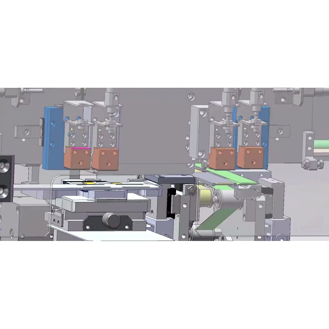 Automatic Insulation Film Sealing Machine 3D Model – Industrial CAD Design, SolidWorks - View 5