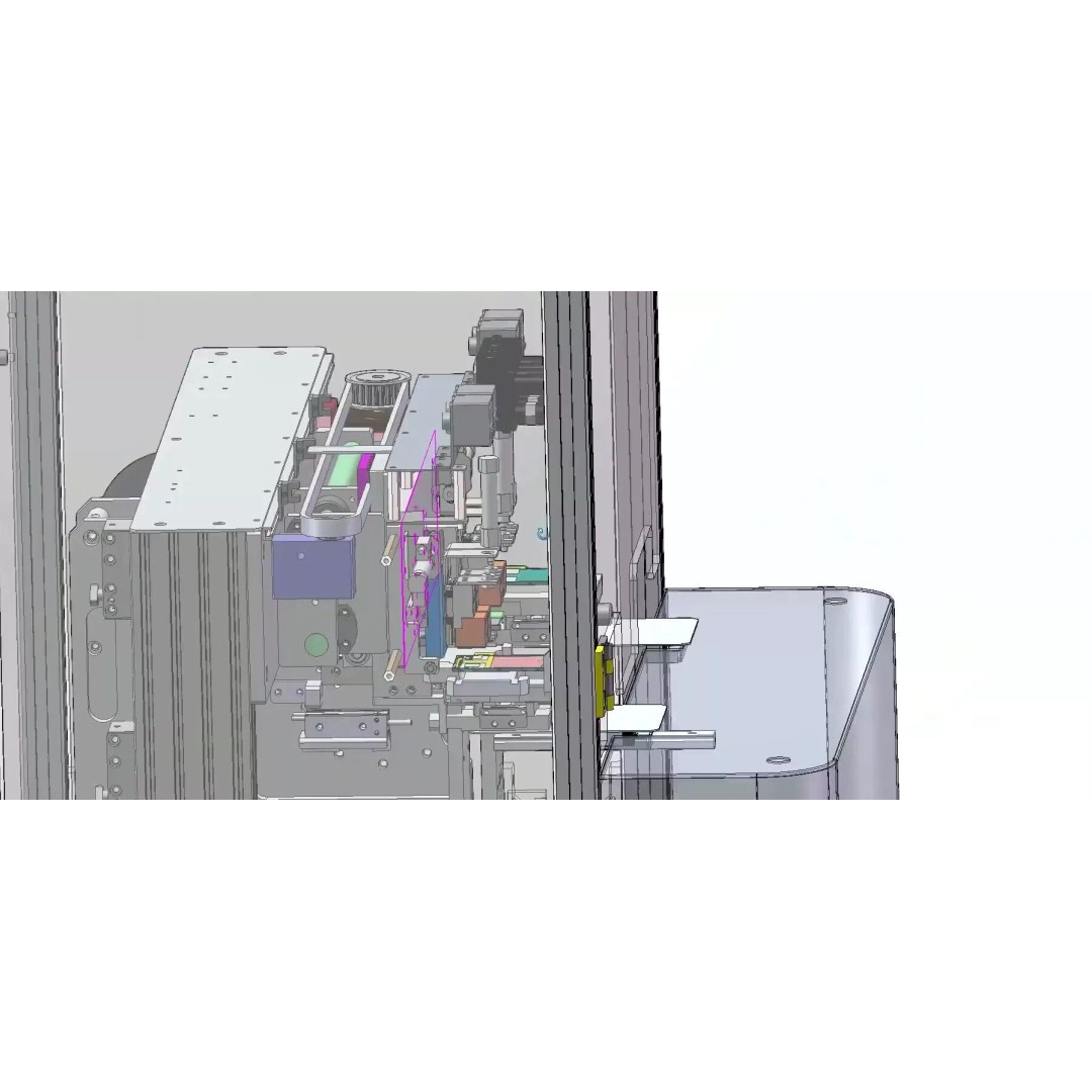 Automatic Insulation Film Sealing Machine 3D Model – Industrial CAD Design, SolidWorks - View 7