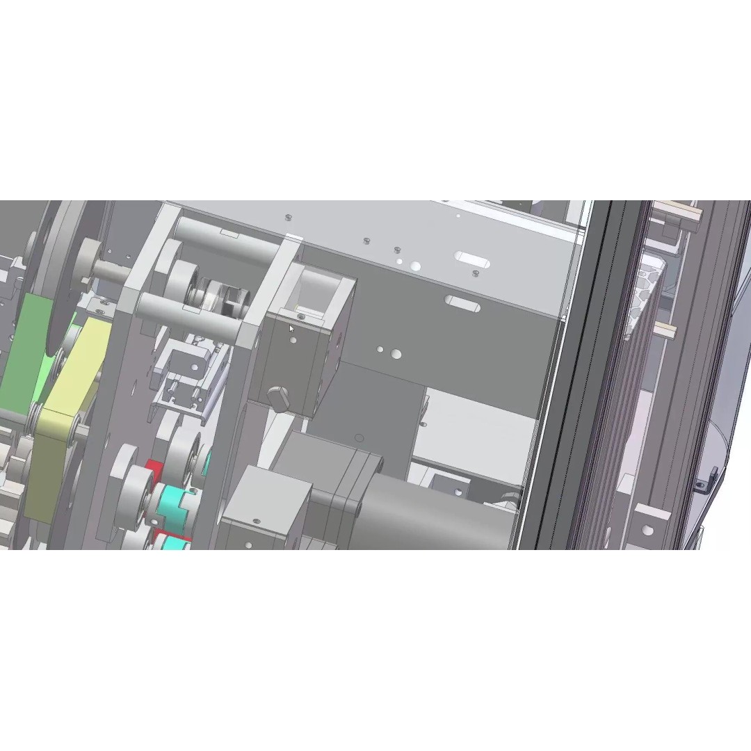 Automatic Insulation Film Sealing Machine 3D Model – Industrial CAD Design, SolidWorks - View 8