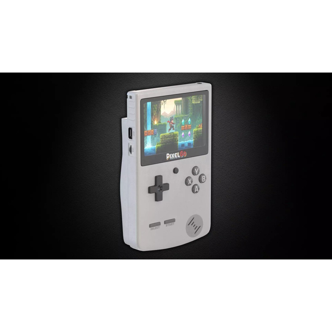 Generic Handheld Gaming Console 3D Model – PBR Game-Ready Asset, FBX, OBJ - View 2