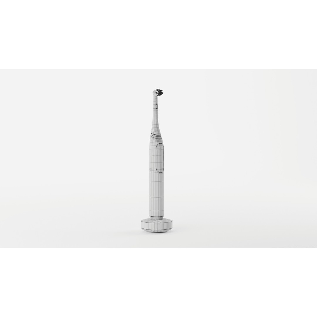 Oral B iO Series Electric Toothbrush 3D Model – High Poly PBR Asset, FBX & OBJ - View 11