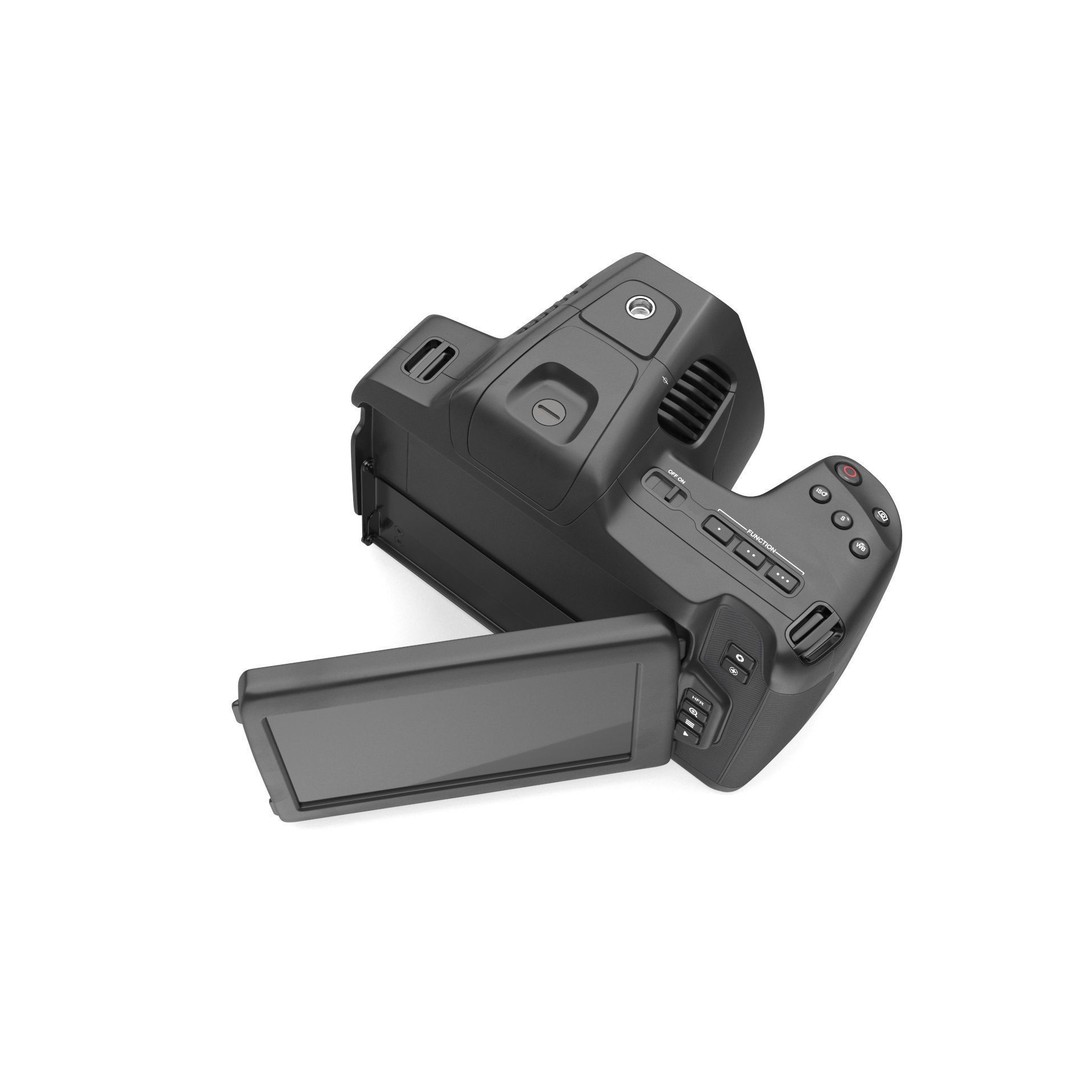 Modern Professional Camera 3D Model – High Poly PBR Asset, FBX, OBJ - View 12