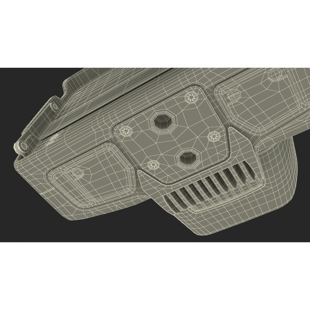 Modern Professional Camera 3D Model – High Poly PBR Asset, FBX, OBJ - View 32