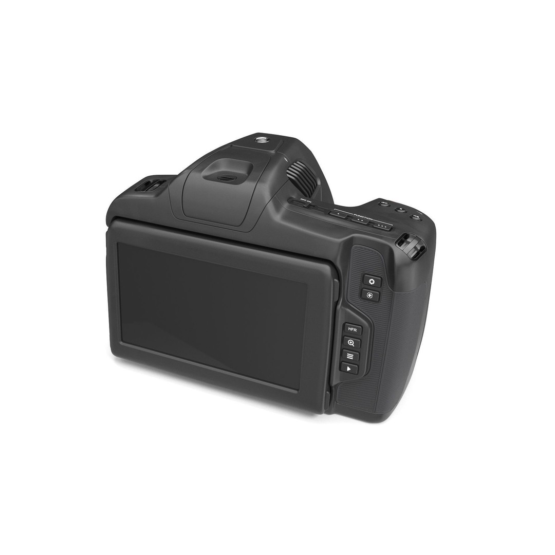 Modern Professional Camera 3D Model – High Poly PBR Asset, FBX, OBJ - View 9
