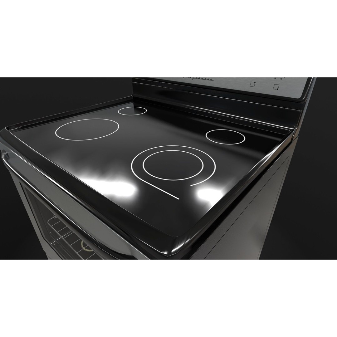 Frigidaire Stove 3D Model – Low Poly Game Ready Asset, FBX - View 5