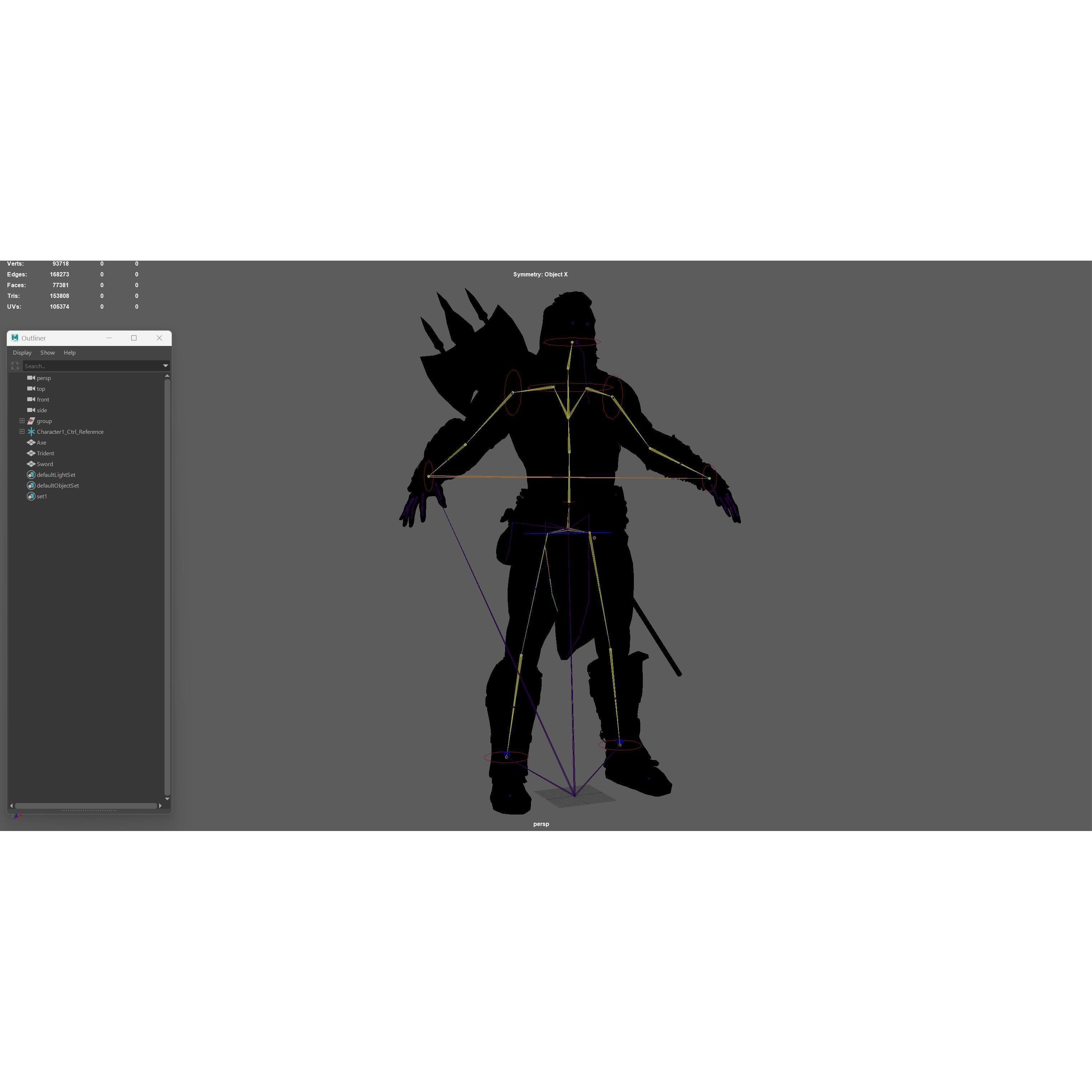 Barbarian Male - Low-Poly Game-Ready 3D Model - View 38