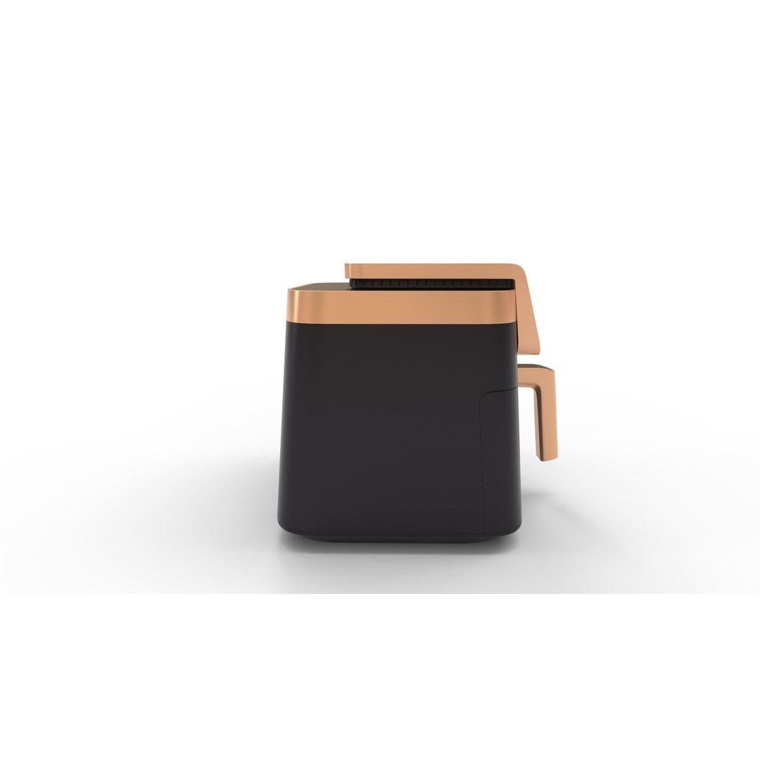 Ninja Deluxe Black Copper Air Fryer 3D Model – High-Quality PBR Textures, FBX, Blender - View 4