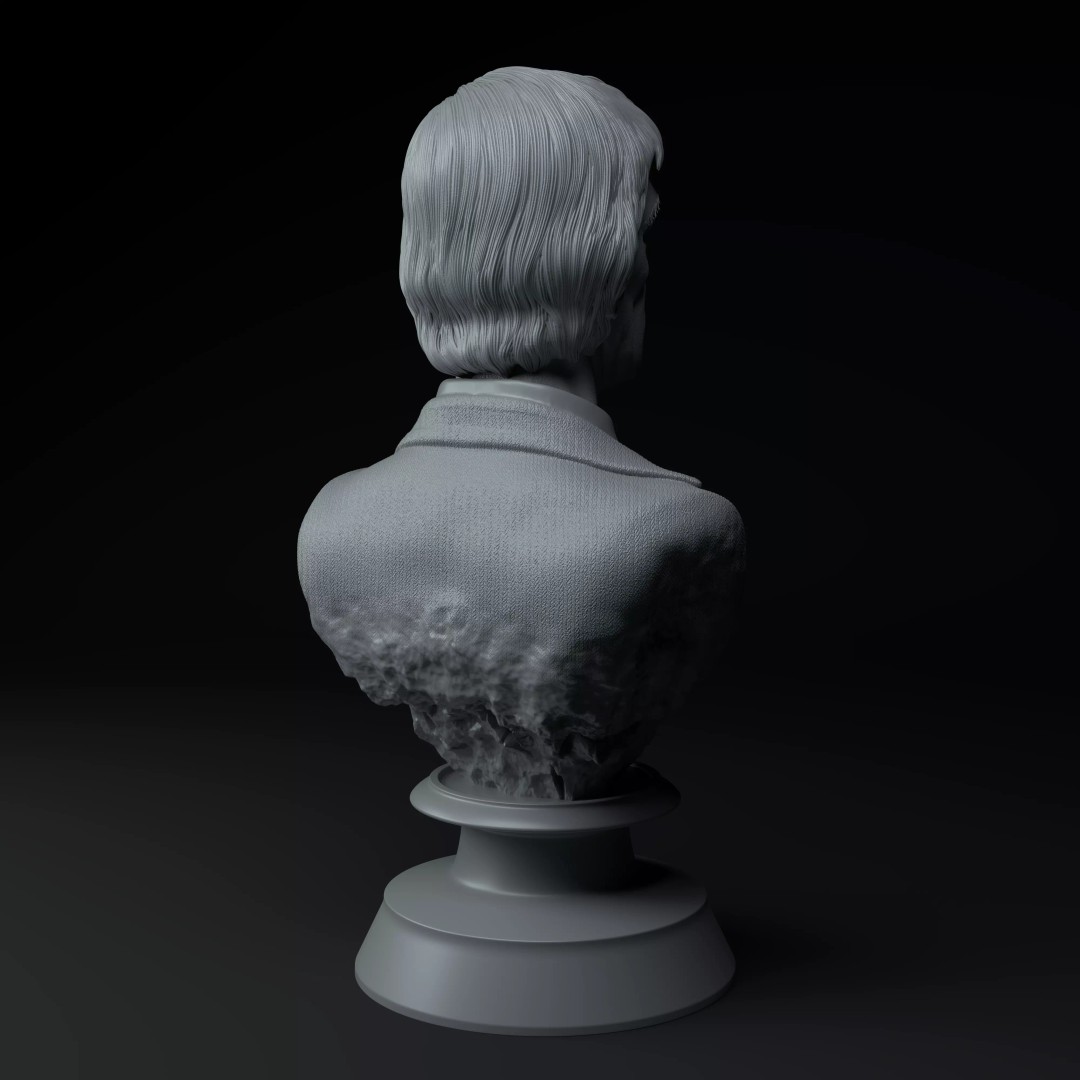Argentina World Cup Coaches Diorama 3D Model – Busts & Trophy, STL - View 14