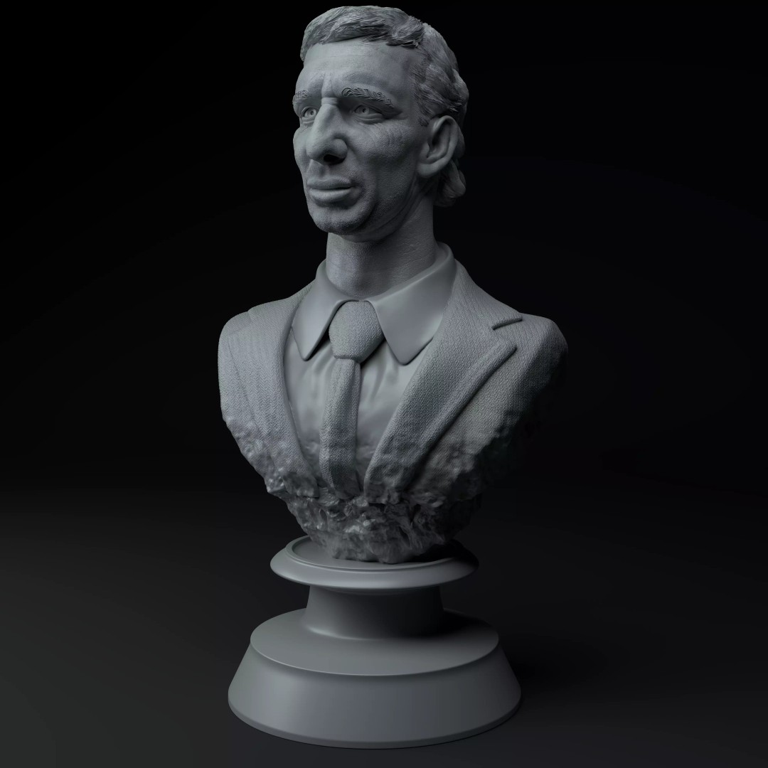 Argentina World Cup Coaches Diorama 3D Model – Busts & Trophy, STL - View 21