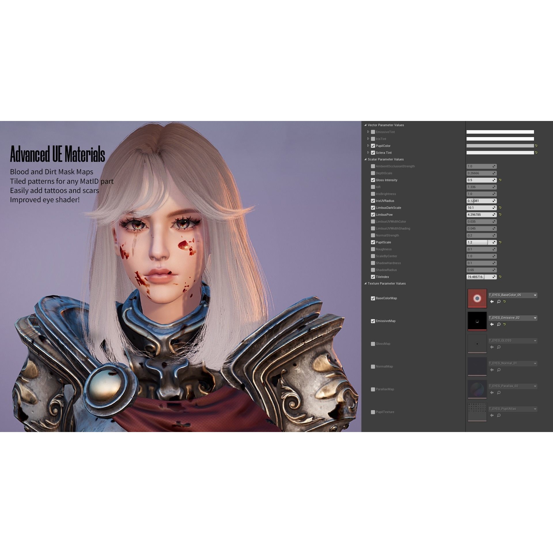 MMORPG Champion Warrior - Low-Poly Game-Ready 3D Model - View 16