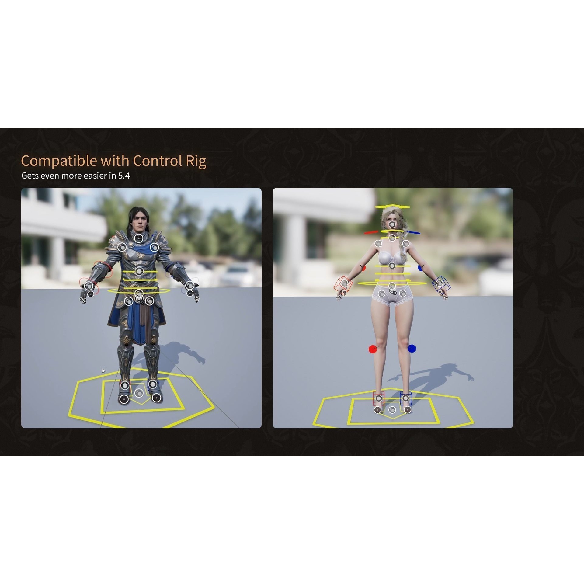 MMORPG Champion Warrior - Low-Poly Game-Ready 3D Model - View 8