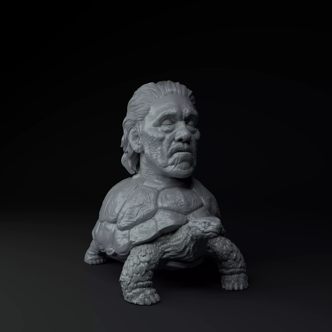 Tortuga Scene 3D Model – Premium Collectible, STL Format