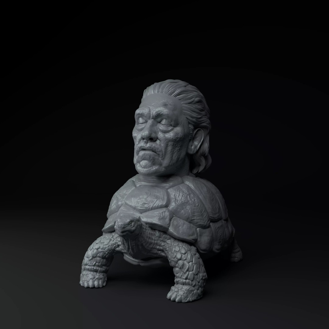 Tortuga Scene 3D Model – Premium Collectible, STL Format - View 2