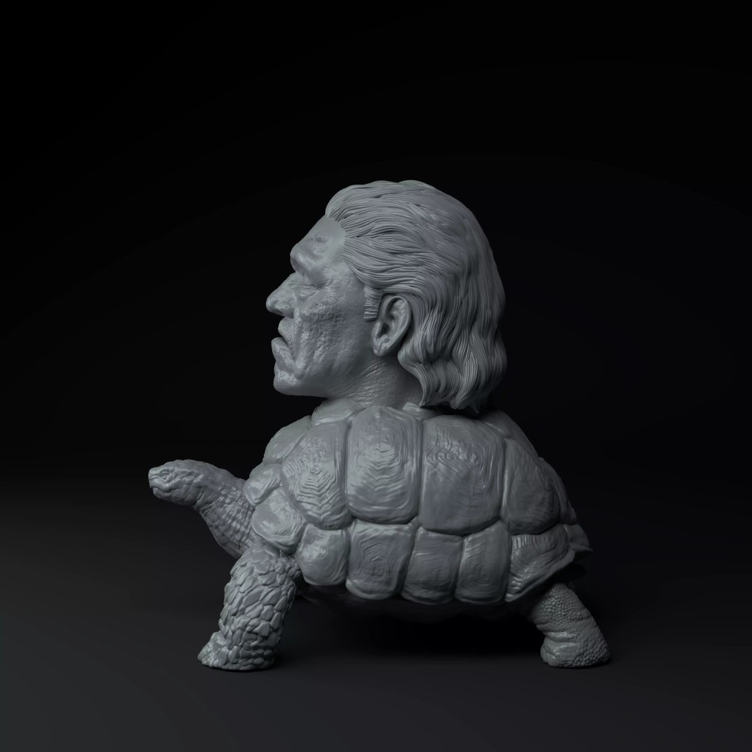 Tortuga Scene 3D Model – Premium Collectible, STL Format - View 4