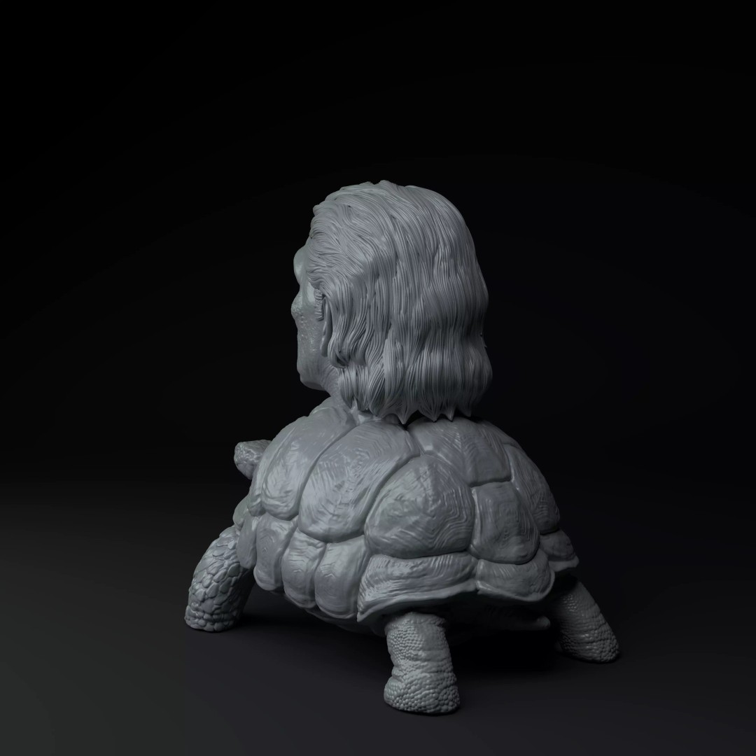 Tortuga Scene 3D Model – Premium Collectible, STL Format - View 5