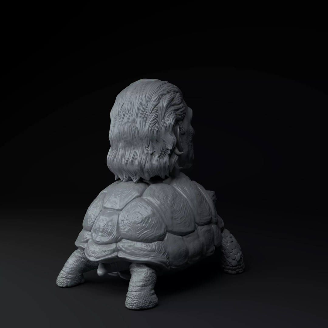 Tortuga Scene 3D Model – Premium Collectible, STL Format - View 7