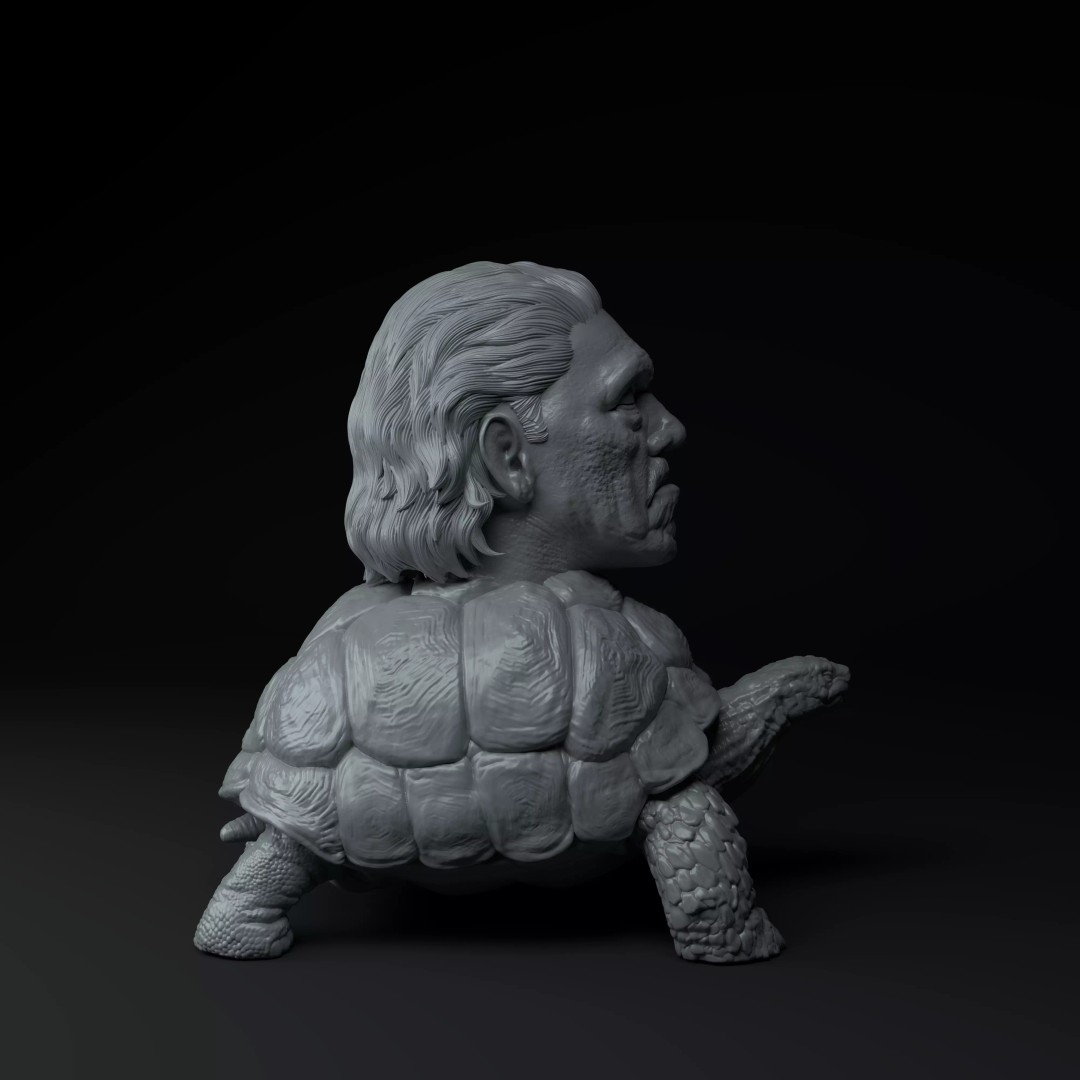 Tortuga Scene 3D Model – Premium Collectible, STL Format - View 8