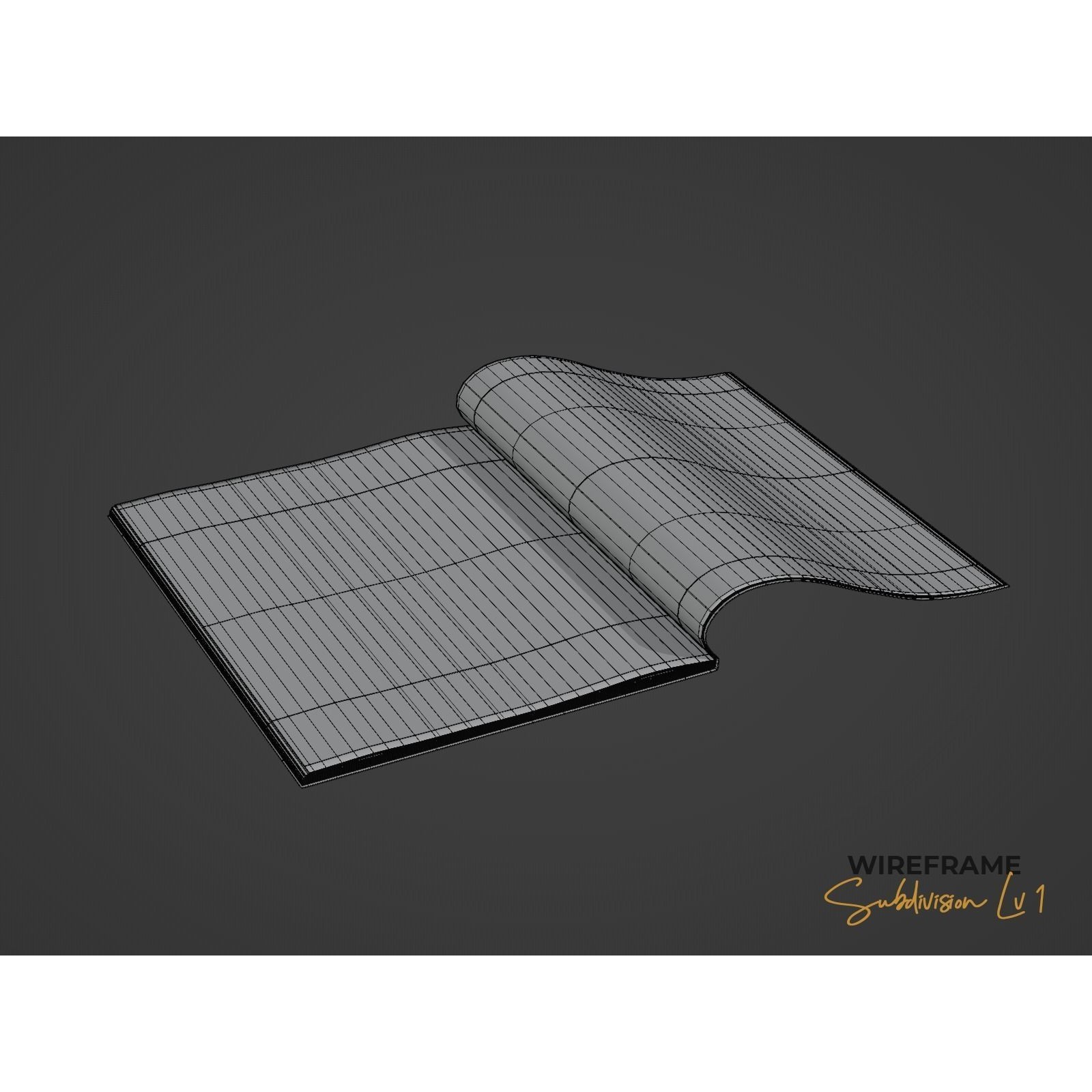 Open Magazine - Subdivision Ready 3D Model