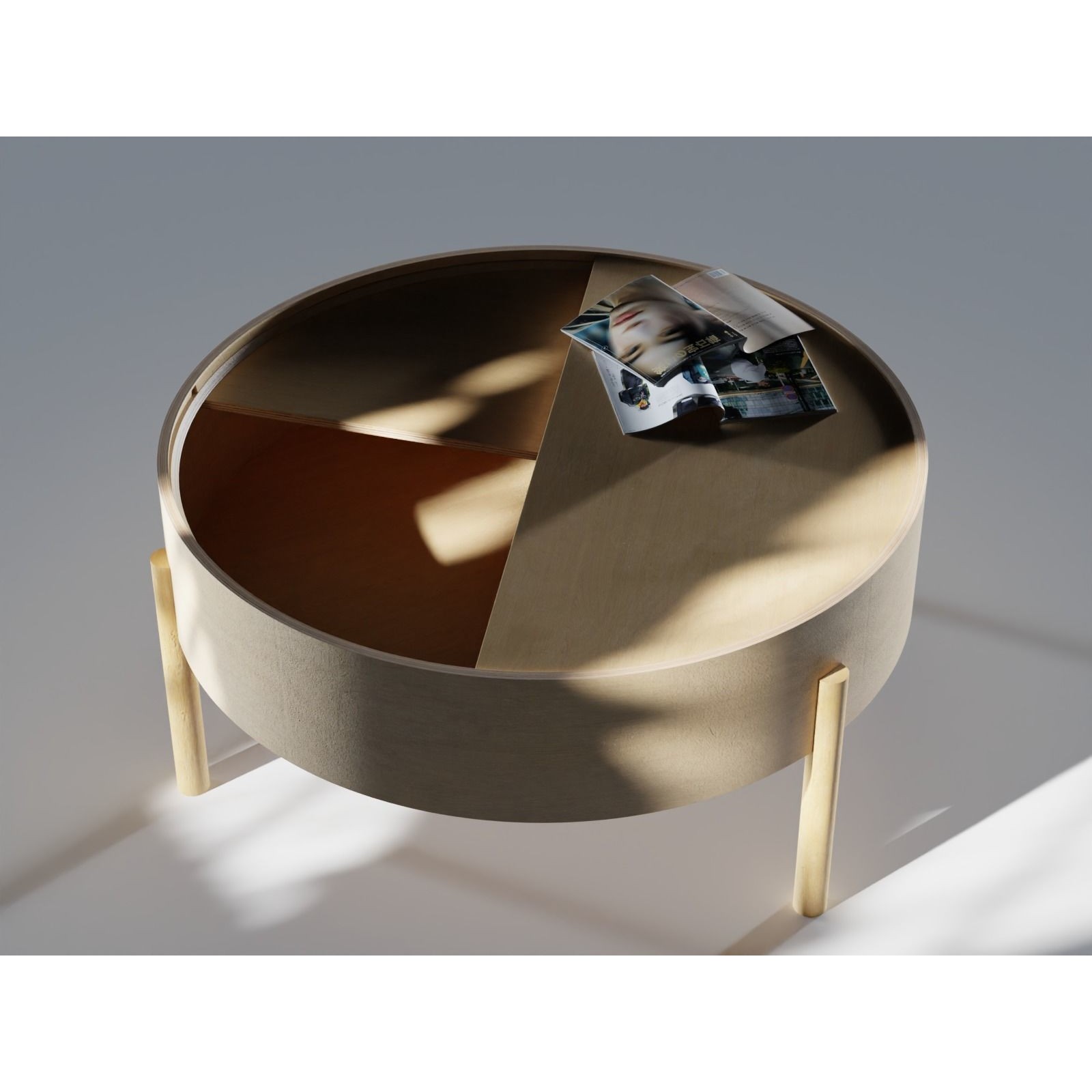 Open Magazine - Subdivision Ready 3D Model - View 8