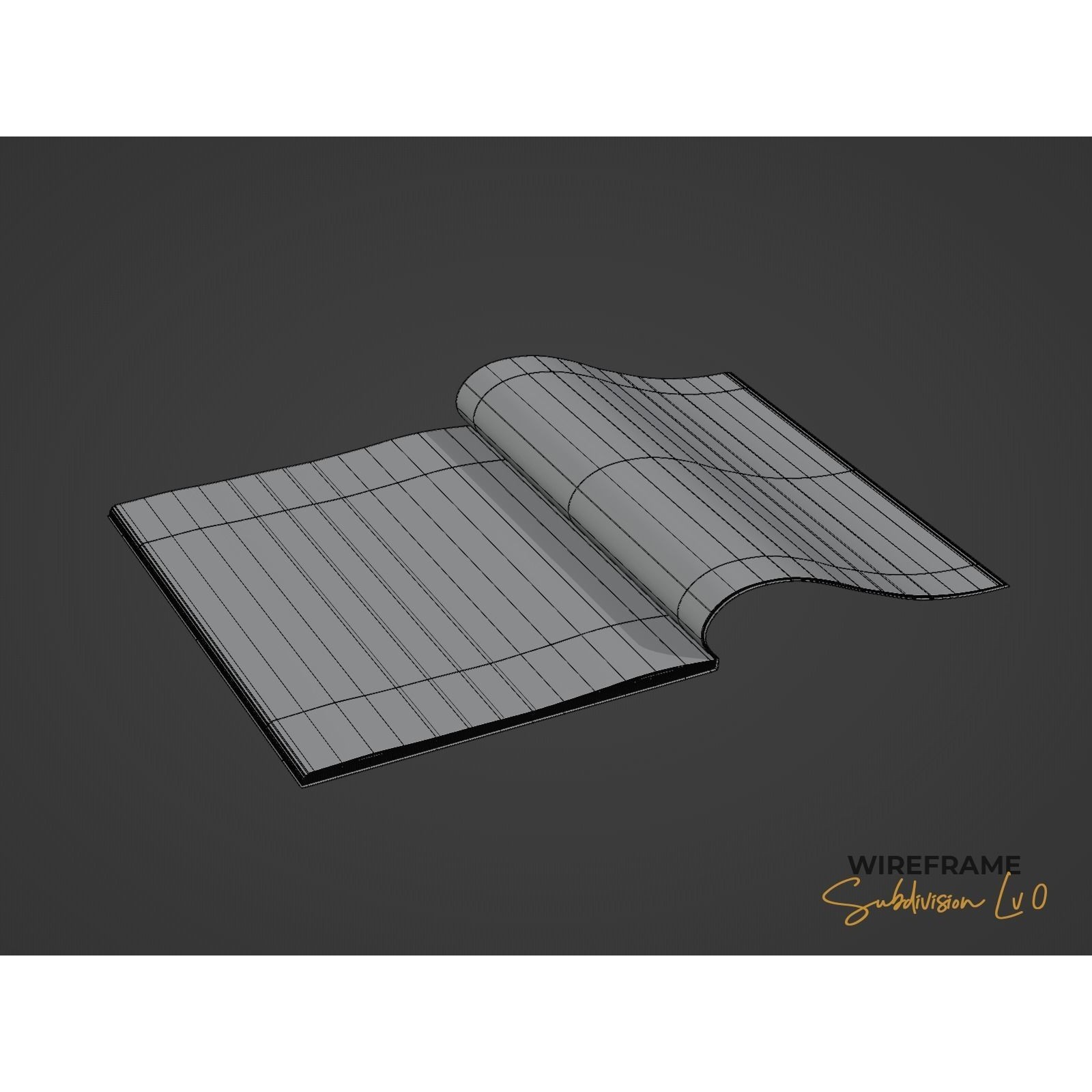 Open Magazine - Subdivision Ready 3D Model - View 9