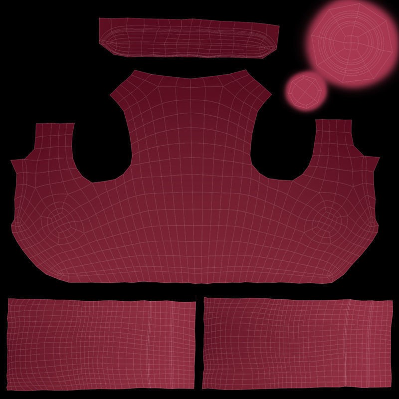 Cartoon Girl Rig - Low-Poly Game-Ready 3D Model - View 24