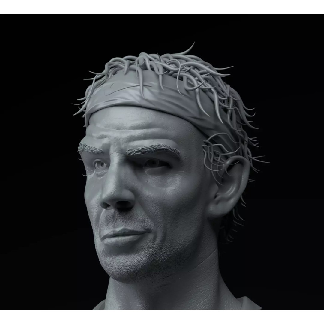 Rafael Nadal 3D Model – Premium Tennis Diorama for Printing
