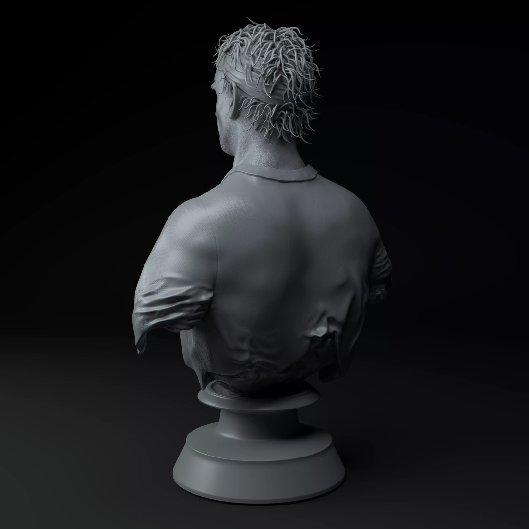 Rafael Nadal 3D Model – Premium Tennis Diorama for Printing - View 6