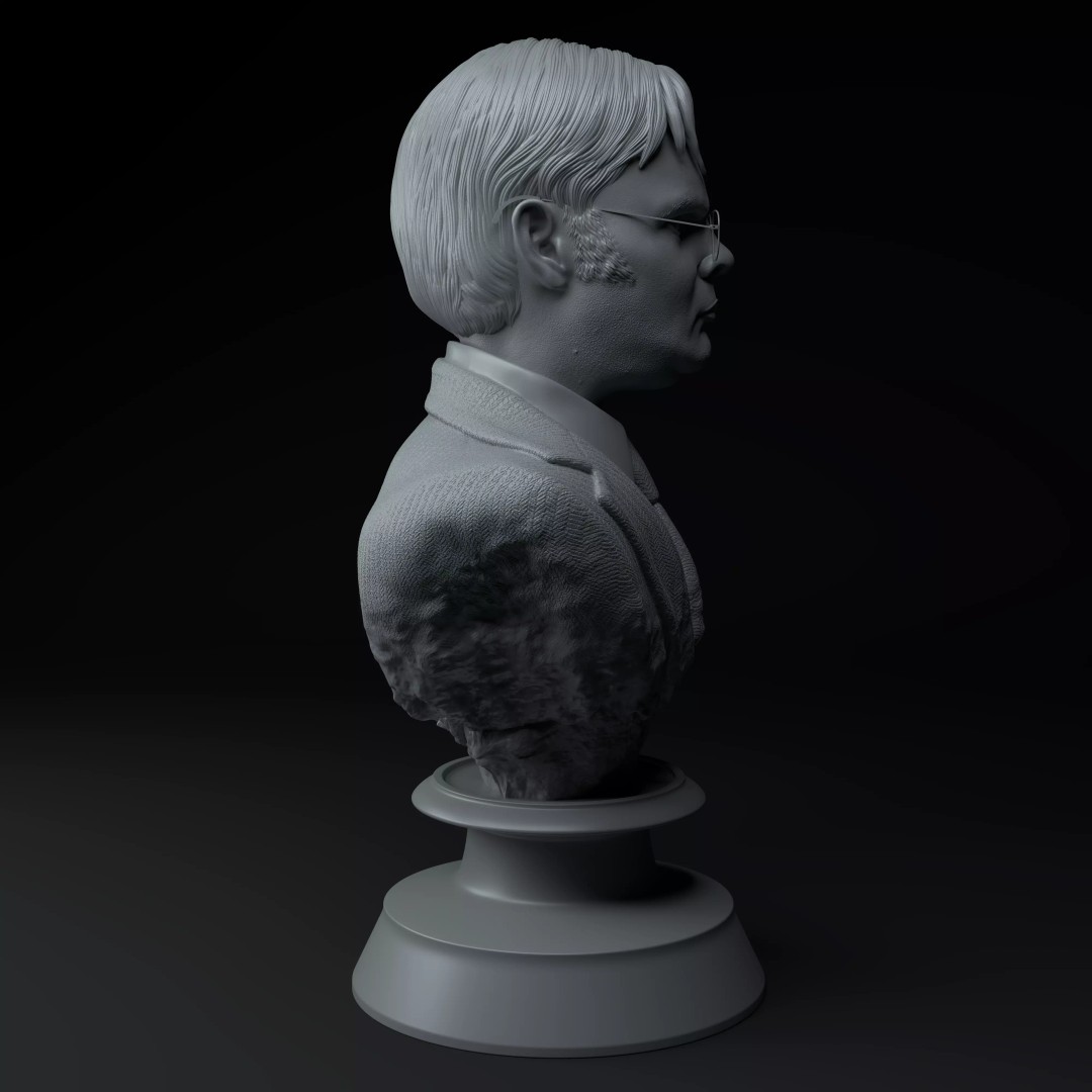 The Office 3D Bust Pack – High-Quality Collectible Sculptures, STL - View 21