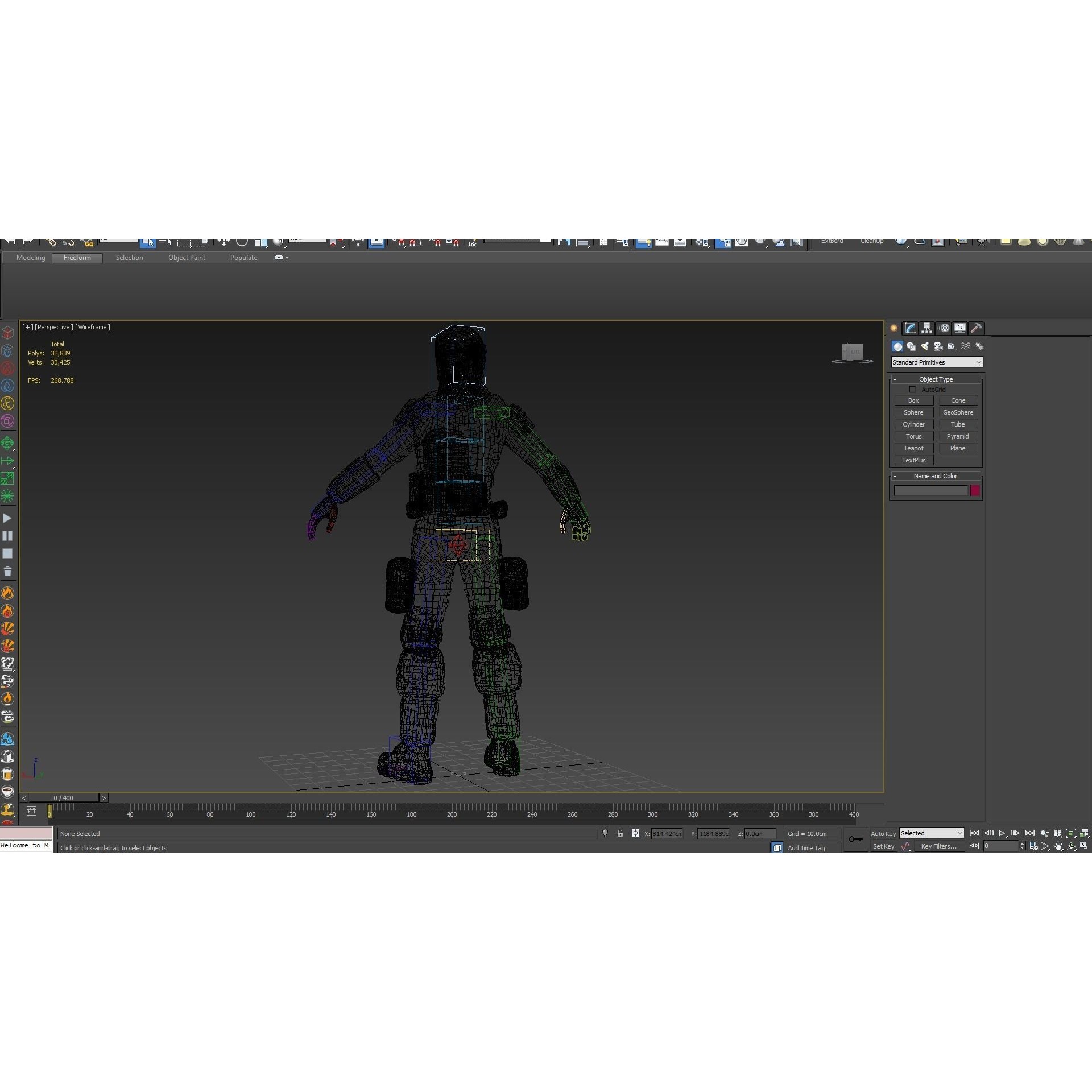 ARMY SUIT - Low-Poly Game-Ready 3D Model - View 11