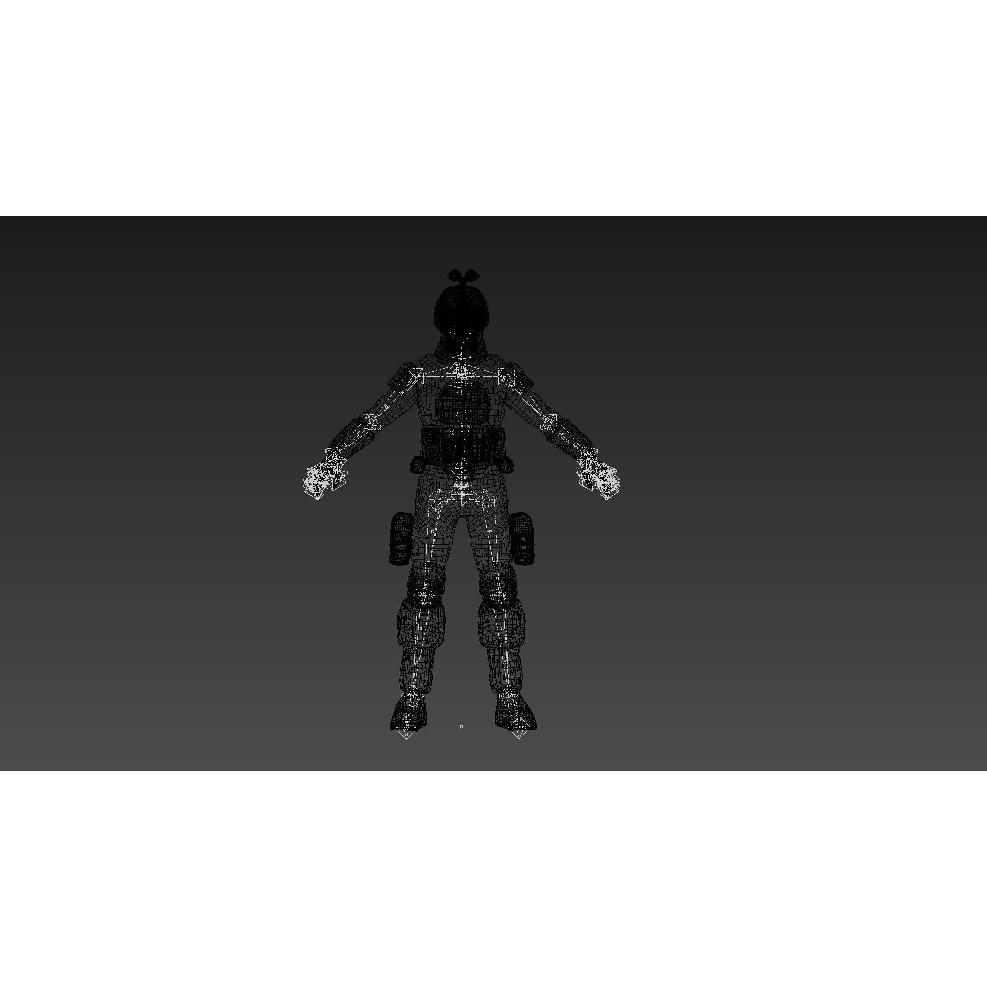 ARMY SUIT - Low-Poly Game-Ready 3D Model - View 15