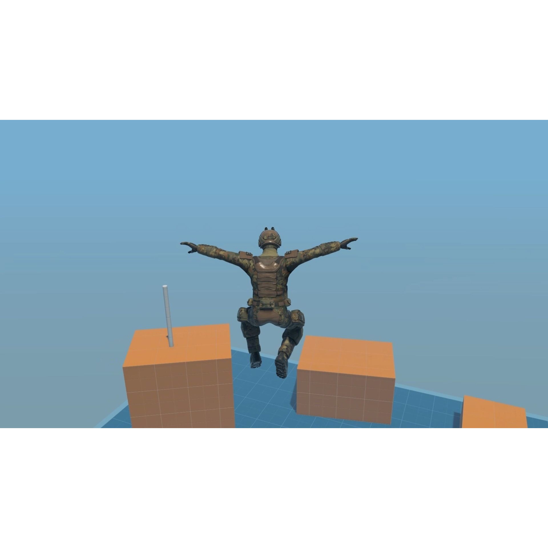 ARMY SUIT - Low-Poly Game-Ready 3D Model - View 22