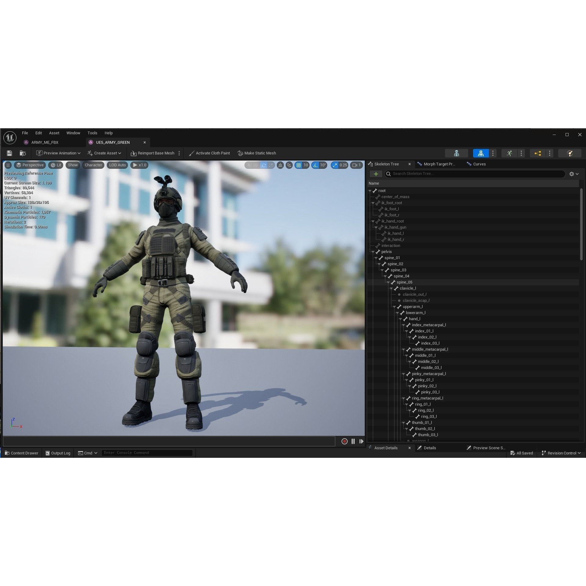 ARMY SUIT - Low-Poly Game-Ready 3D Model - View 24