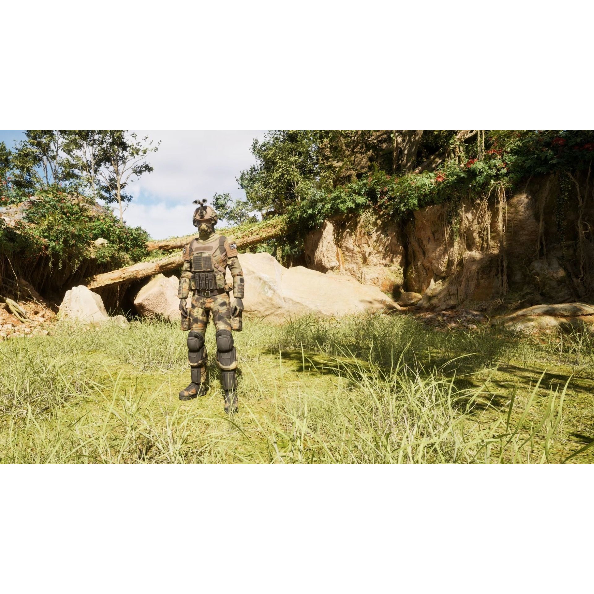 ARMY SUIT - Low-Poly Game-Ready 3D Model - View 27